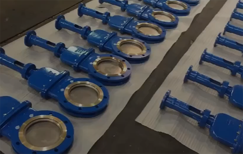 bonnet type knife gate valve